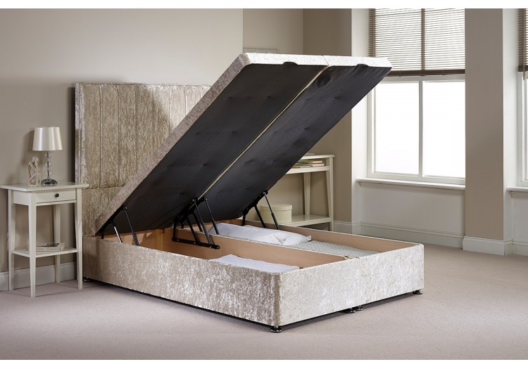 Double Barnshaw Foot End Opening Ottoman Bed
