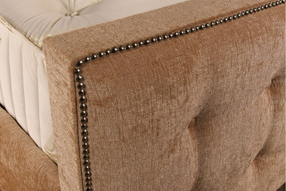 Delano Modern Design Bed Frame Headboard Highlight