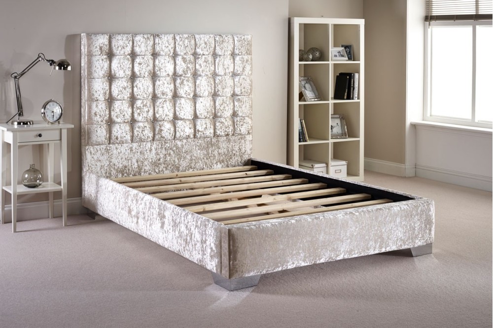 Copland Crush Velvet Bed Frame