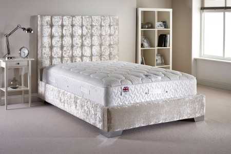 Copland Crush Velvet Bed Frame