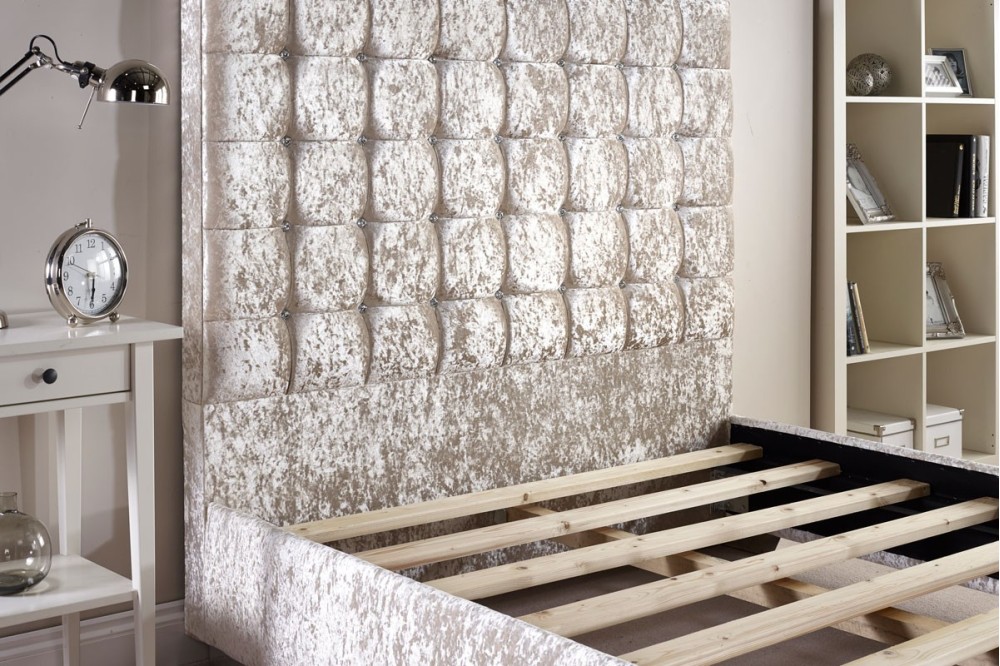 Copland Crush Velvet Bed Frame