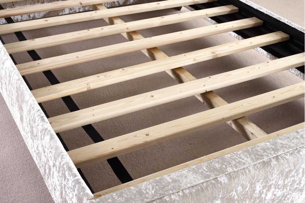 Copland Crush Velvet Bed Frame Single to Super King Beds Online
