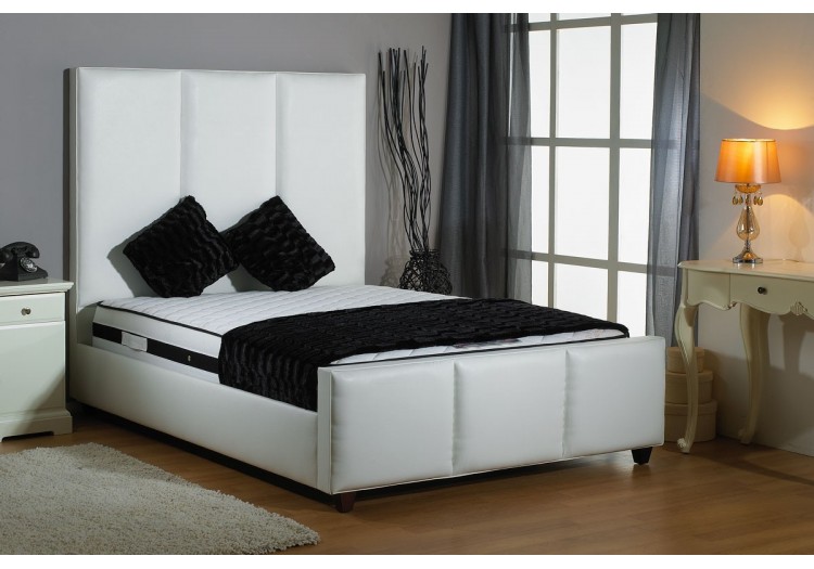Shaw Faux Leather Bed Frame