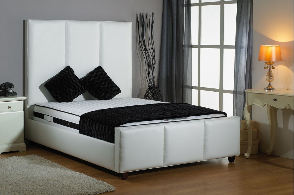 Shaw Faux Leather Bed Frame