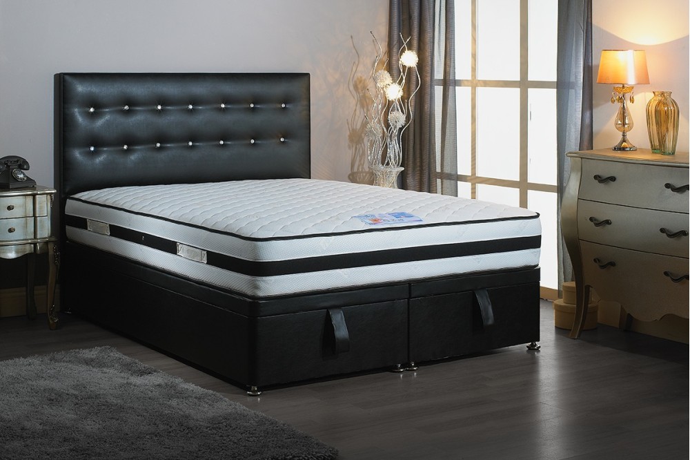 King Bentley Foot End Opening Ottoman Bed shot three