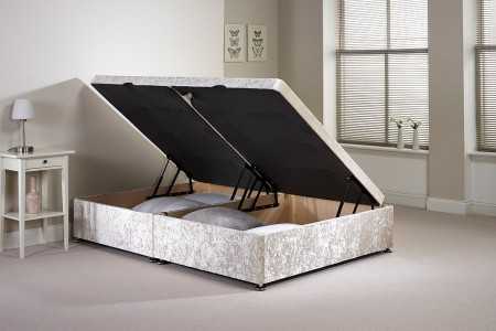 Millbank Side Opening Ottoman Bed Open Position