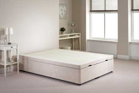 Richworth Foot End Opening Ottoman Bed Base Closed