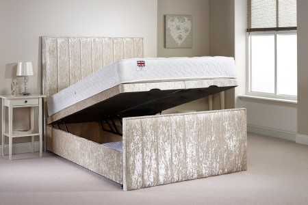 King Peacehaven Foot End Opening Ottoman Bed