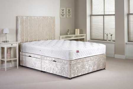 Double Harvard Side Opening Ottoman Bed