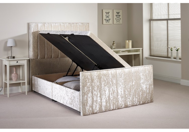 Single Buxley Side Opening Ottoman Bed