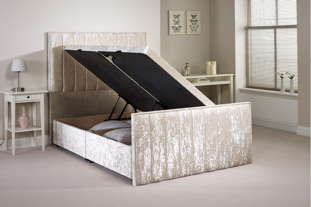 Double Buxley Side Opening Ottoman Bed