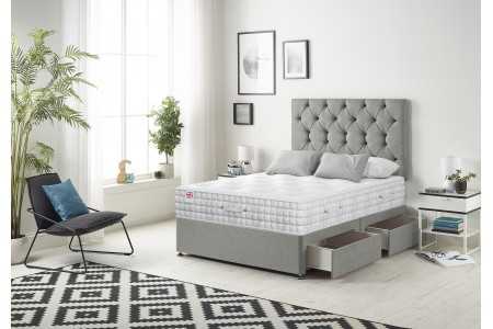 Premium Divan Bed with 2500 Silk Mattress