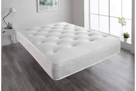 Divan Bed with Bonnell Sprung Tufted Mattress express delivery