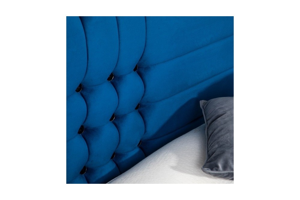 Flexby Headboard Detail Blue