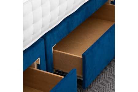 Drawer Detail Blue Flexby Divan
