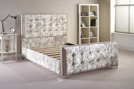 Delano Upholstered Bed Base Shot