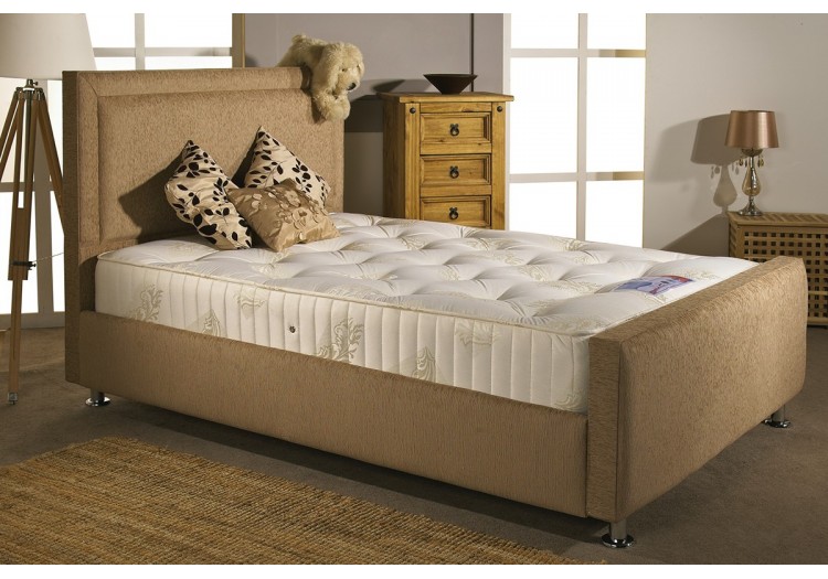 Calvin Small Single Upholstered Bed