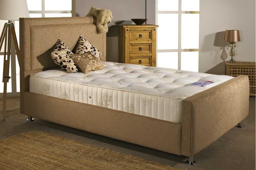 King size clearance upholstered bed