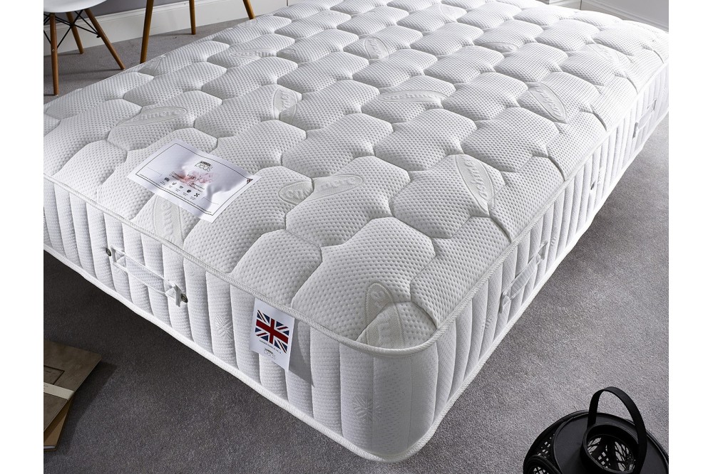 3000 Sovereign Quilted Pocket Sprung Memory Foam Mattress 2