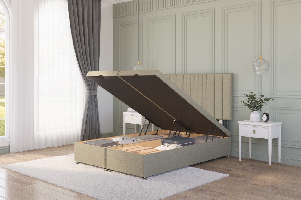 End opening ottoman bed - Build your bed
