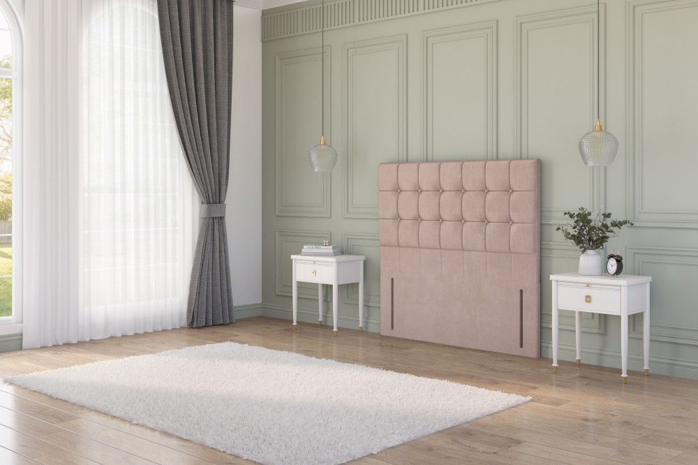 Olive Headboard | Modern Chesterfield Upholstered | Next Divan