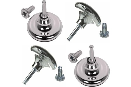 Chrome Bed Gliders & Furniture Feet Replacements Chrome Bed Gliders & Furniture Feet Replacements