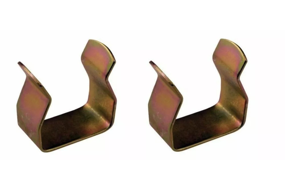 Metal U-Clips for Divan Beds | Connector Brackets to Join Bed Bases 2