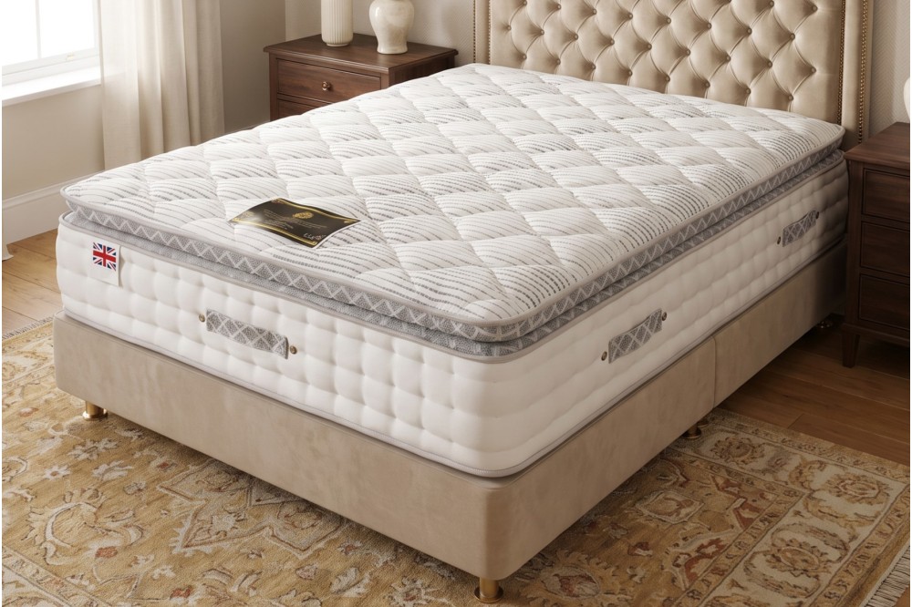 6000 Gold Pillowtop Pocket Spring Mattress