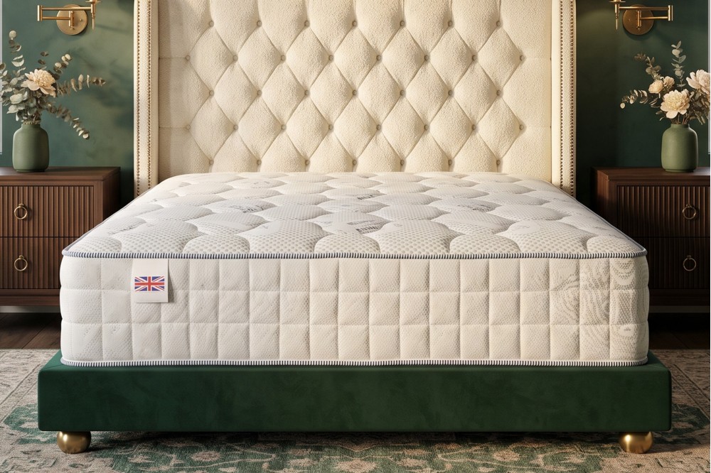 Soft Knitted Orthopaedic Pocket Sprung Memory Foam Mattress