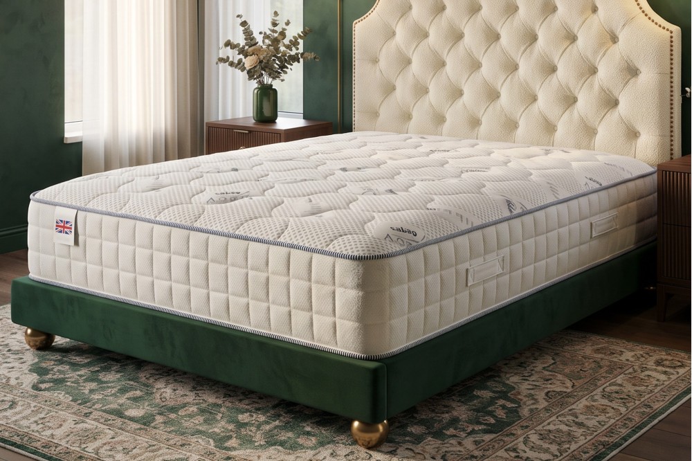 Soft Knitted Orthopaedic Pocket Sprung Memory Foam Mattress 2