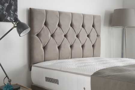 Ziggy Plush Divan Bed headboard detail
