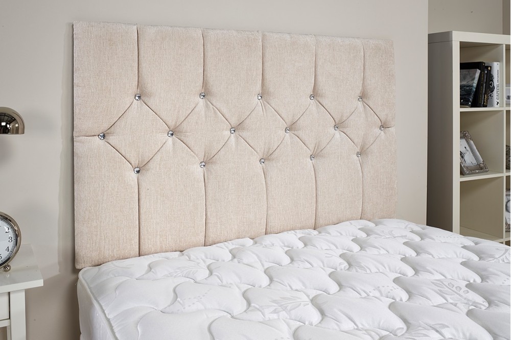 Regal Open Coil Divan Bed Set headboard detail