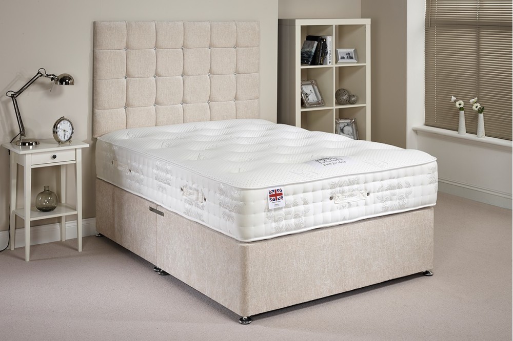 2500 Silk Pocket Sprung Divan Bed main image