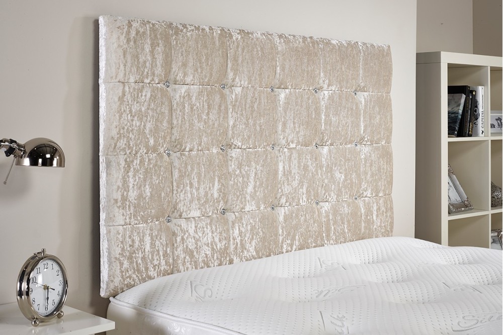 2500 Silk Pocket Sprung Divan Bed headboard detail