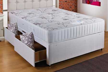 Rest Divan Bed basic with drawers