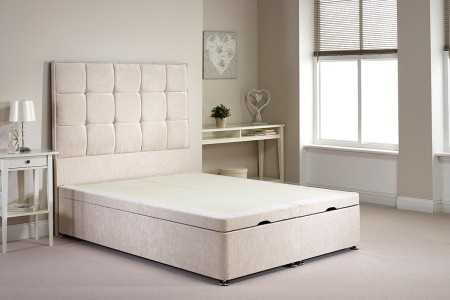Small Single Appian Foot End Opening Ottoman Bed
