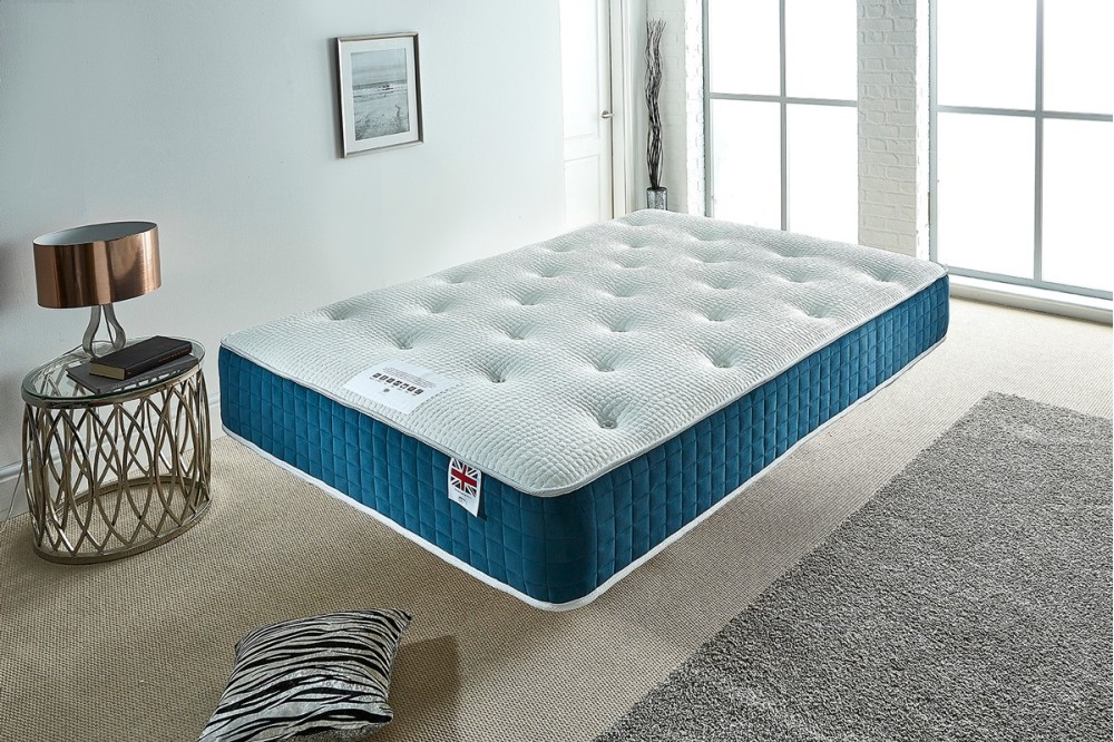 Blue Velvet Alovera Mattress