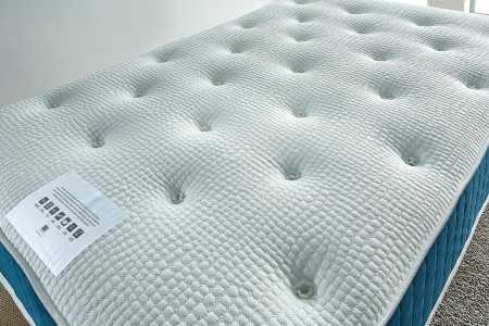 Blue Velvet Aloe vera Mattress Top Shot