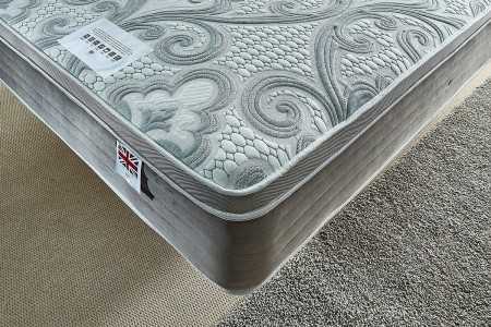 5 Zone Pocket Topper Mattress Corner Shot