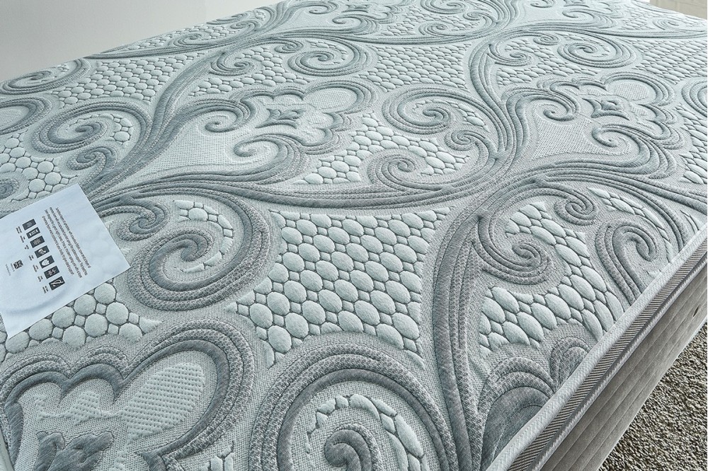 5 Zone Pocket Topper Mattress Closeup Shot