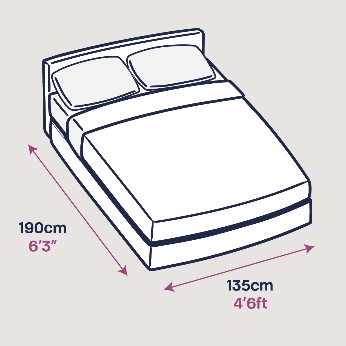 double size bed