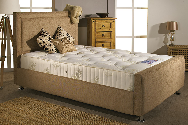 full divan with headboard and footboard