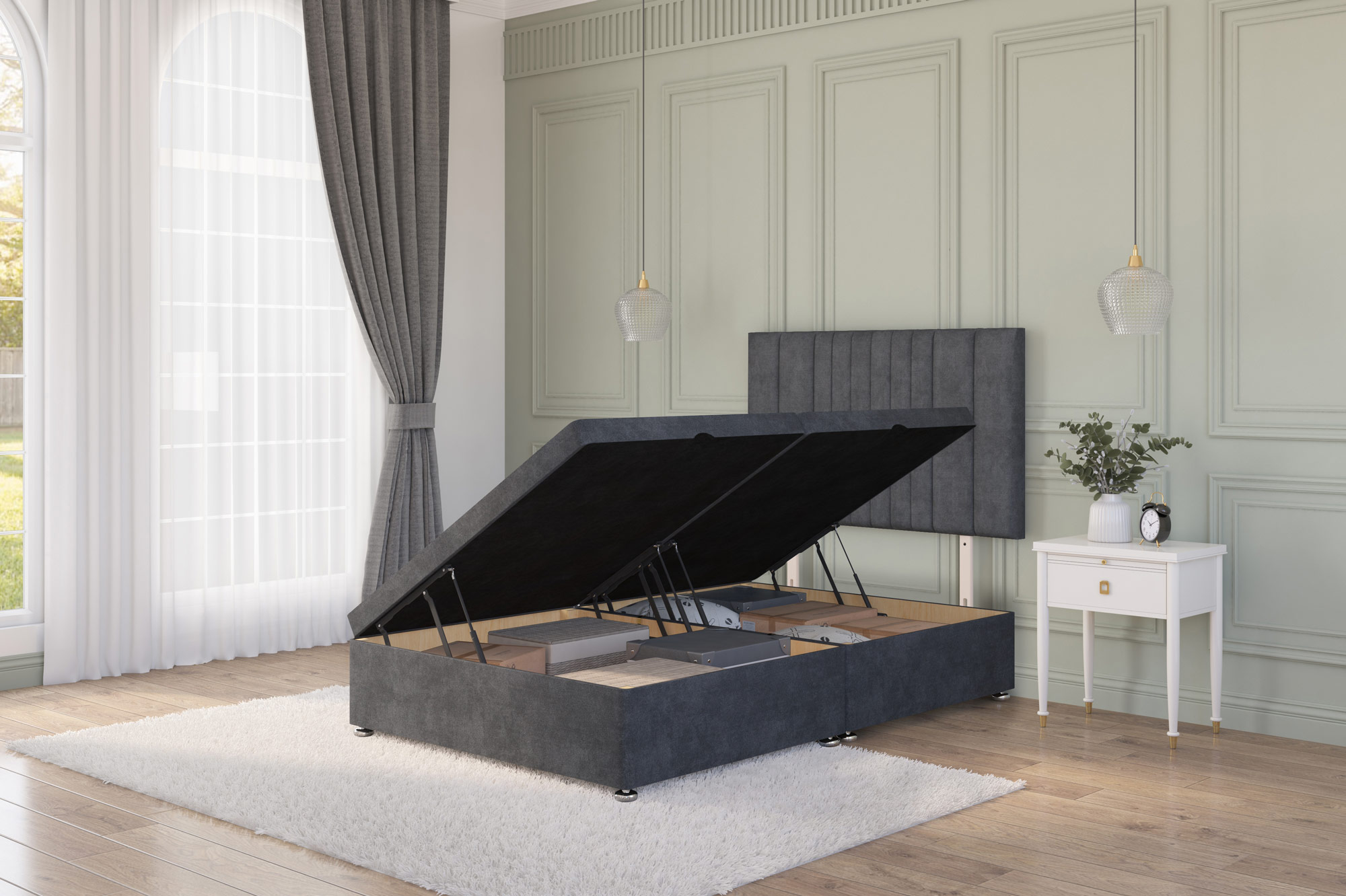 Alexa Ottoman Bed | Next Divan