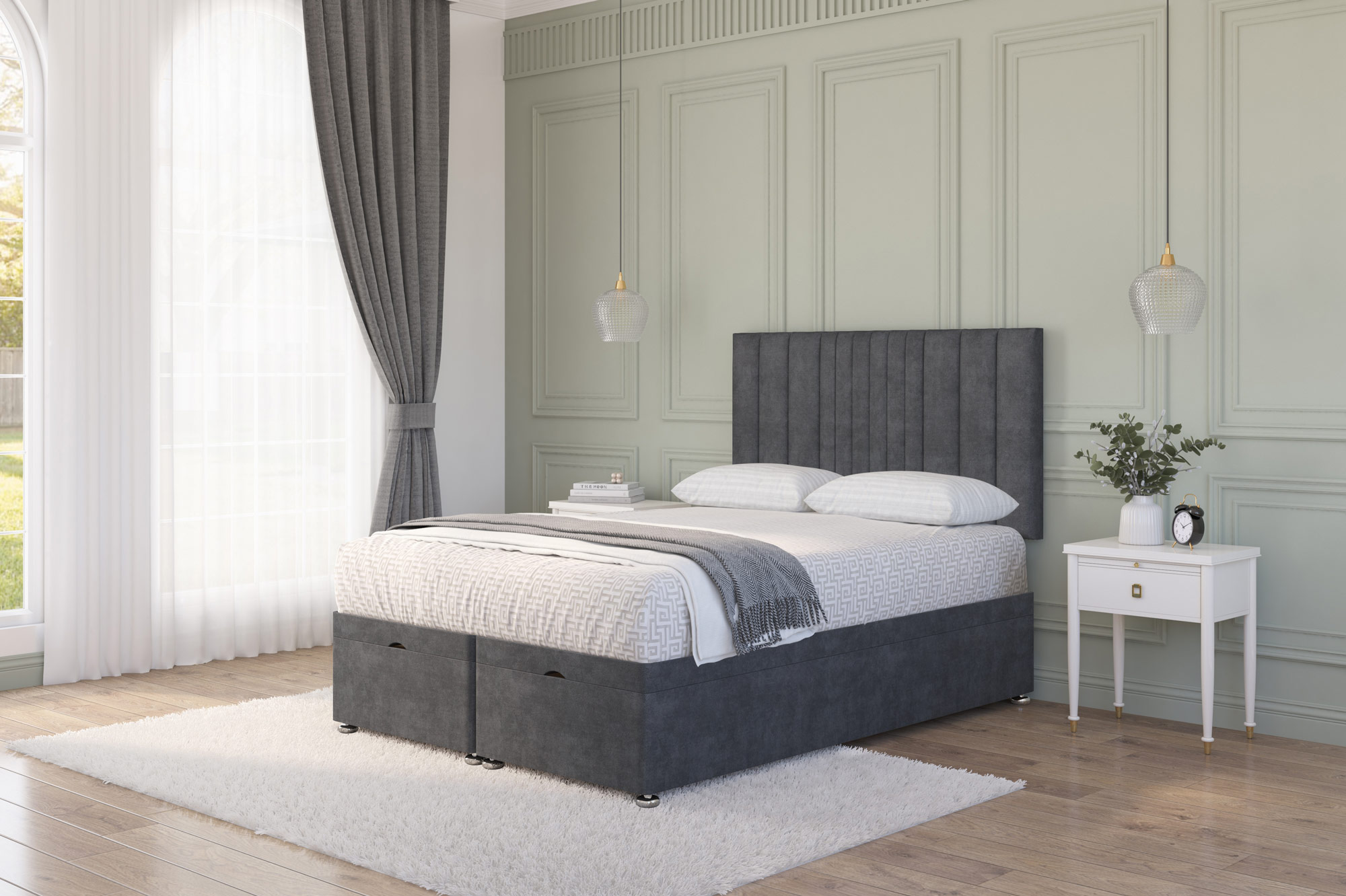Alexa Ottoman Bed | Next Divan 2