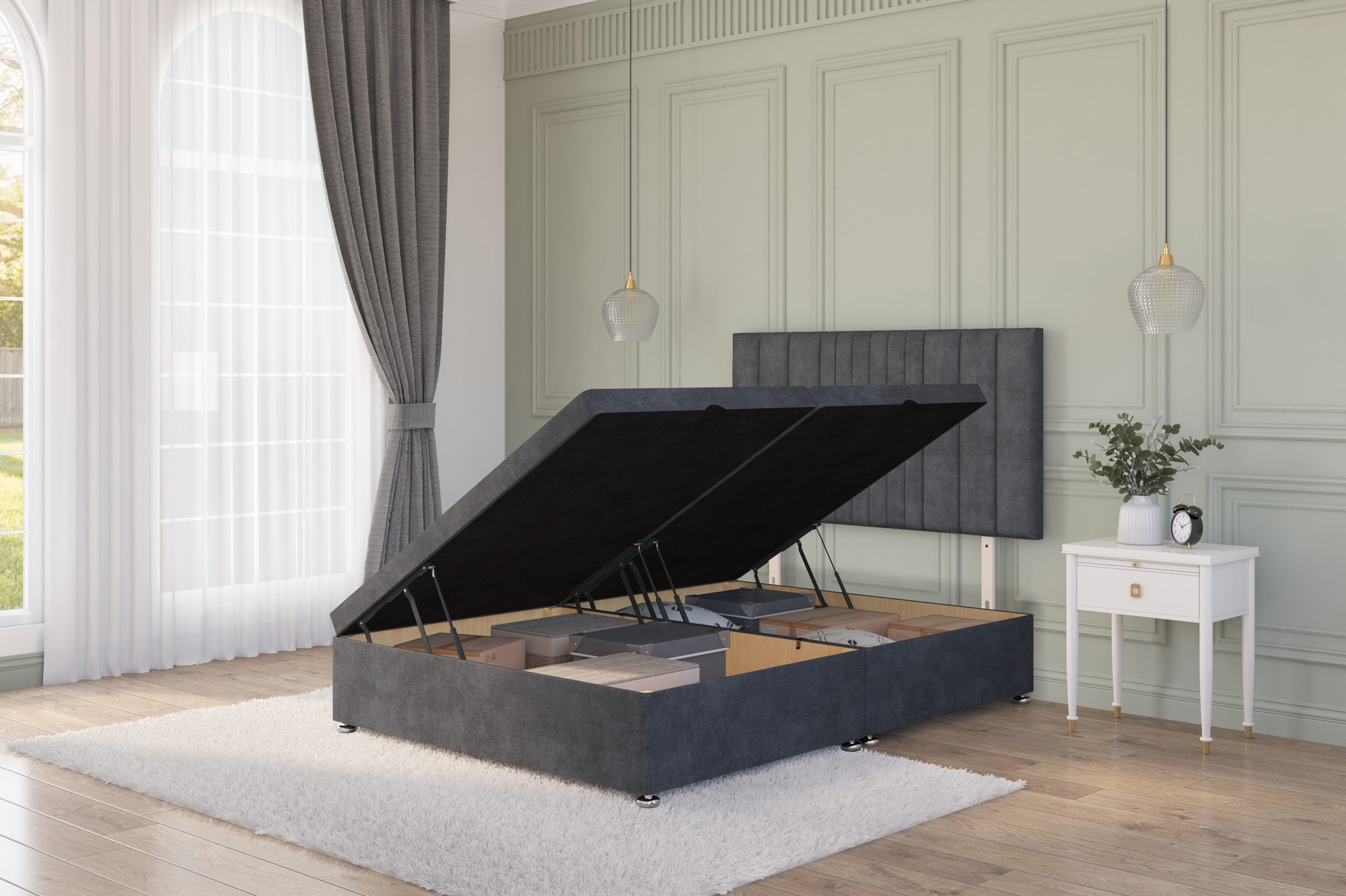 Alexa Ottoman Bed | Next Divan