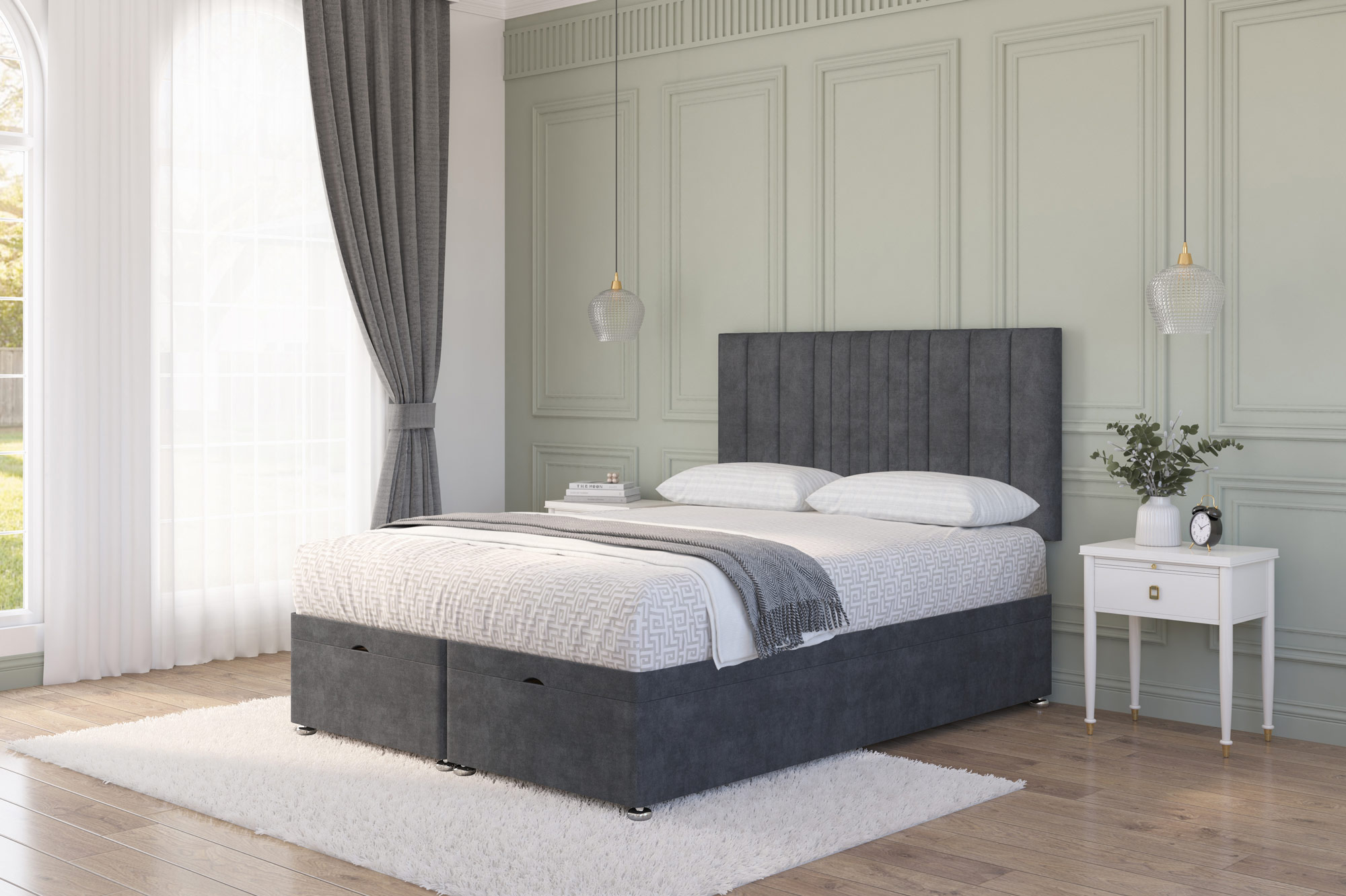 Alexa Ottoman Bed | Next Divan 2