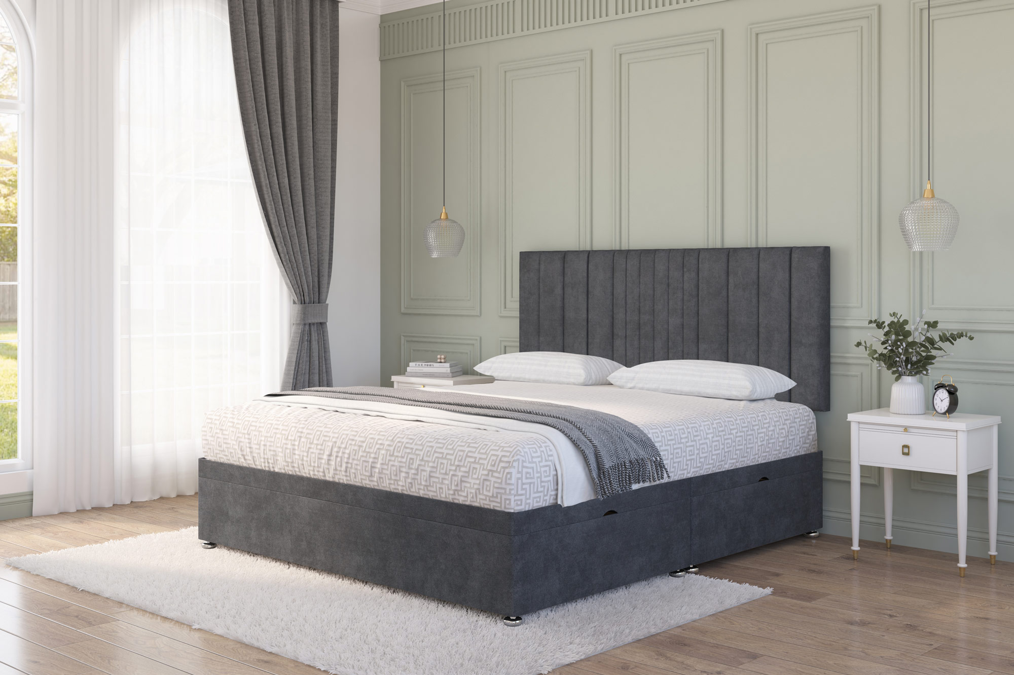 Alexa Ottoman Bed | Next Divan 2