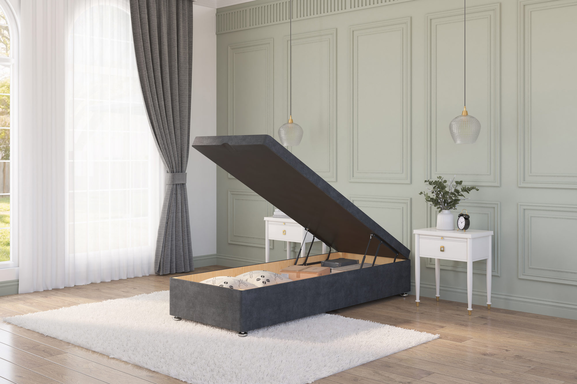 Austin Ottoman Bed | Next Divan