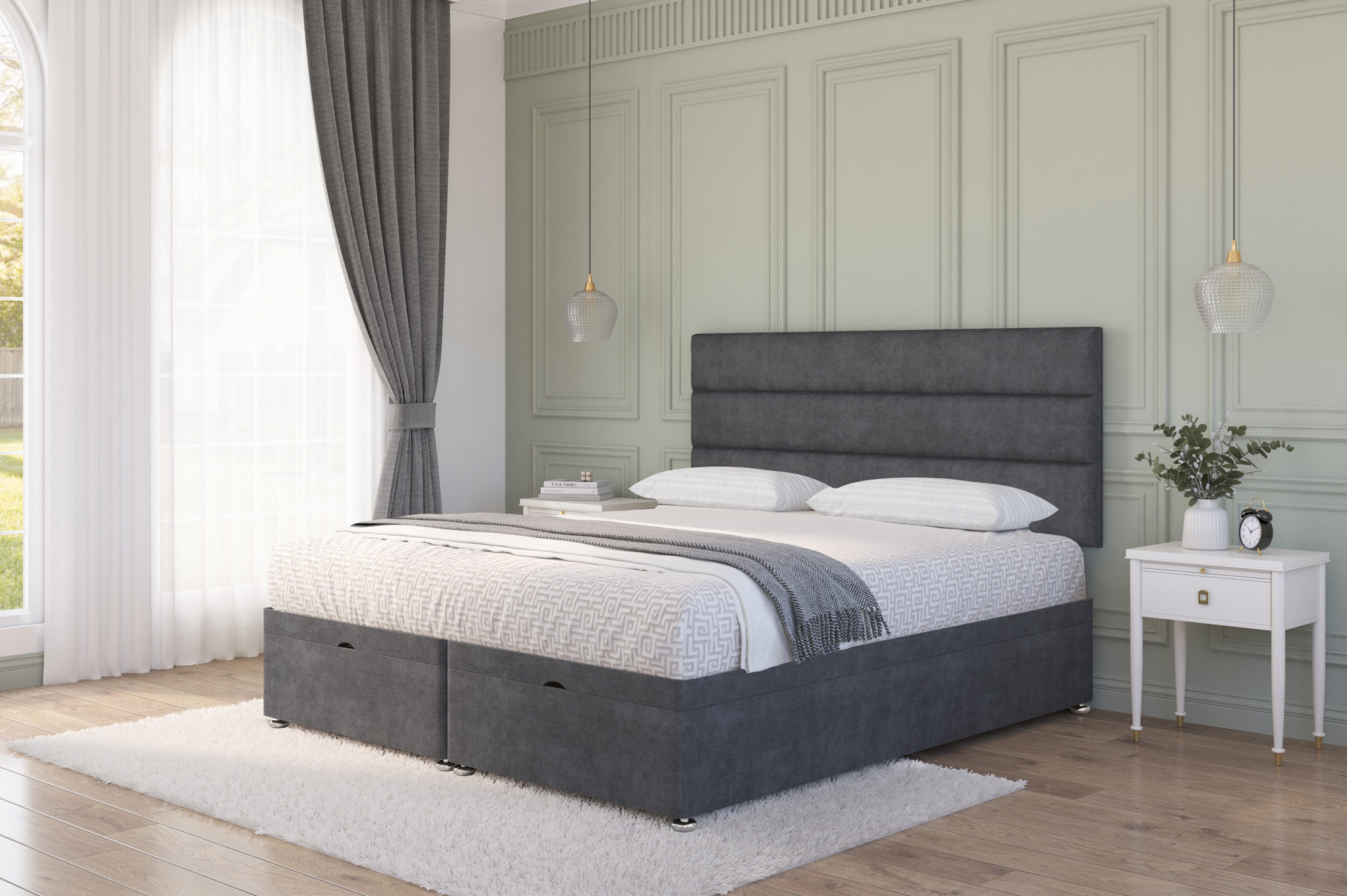 Manhattan Ottoman Bed | Next Divan 2