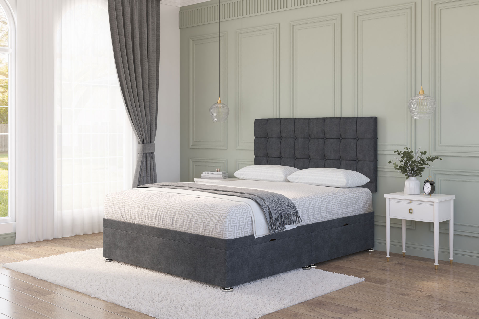 Olive Ottoman Bed | Next Divan 2